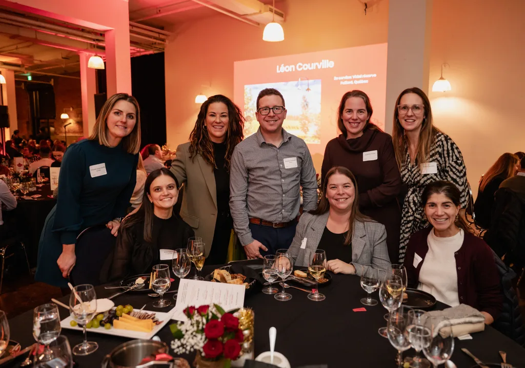 Soirée Vins et Fromages 2025 de l'ICSTA Québec
